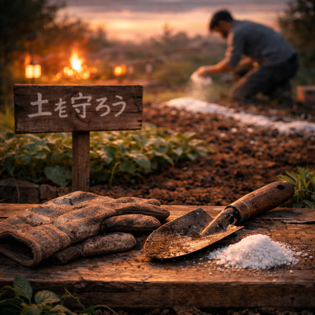 土を守ろう